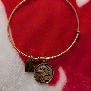 Akex and Ani Gold Dolphin Charm Bracelet